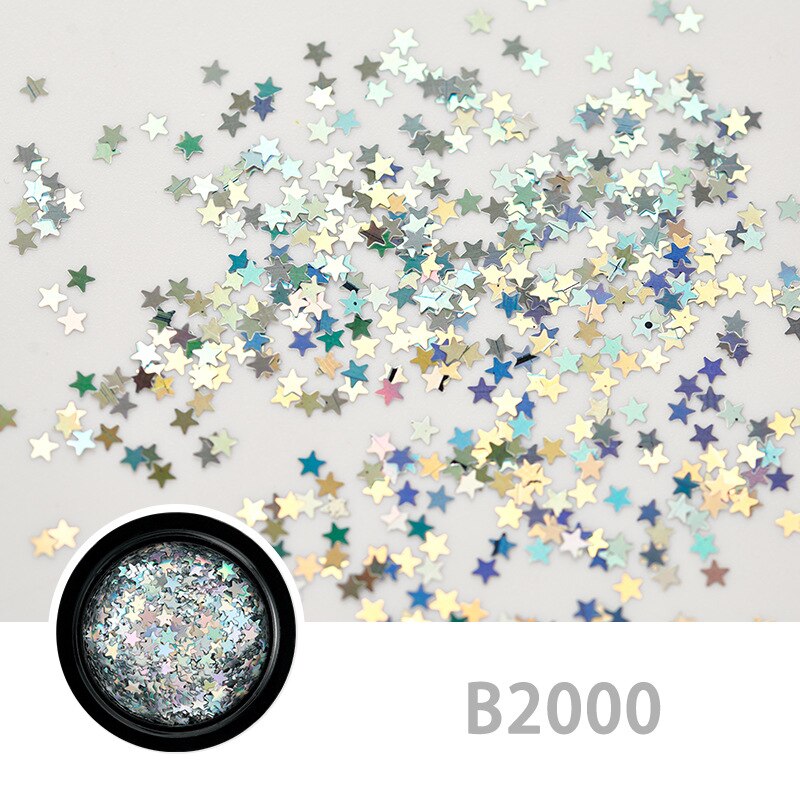 12 couleurs paillettes ongles strass petites perles irrégulières manucure 3D Nail Art décoration dans les accessoires de roue: B2000