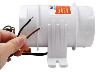 3inch 4inch inline air blower, 12V 24V DC RV vent, boat bilge ventilation fan 75mm 100mm