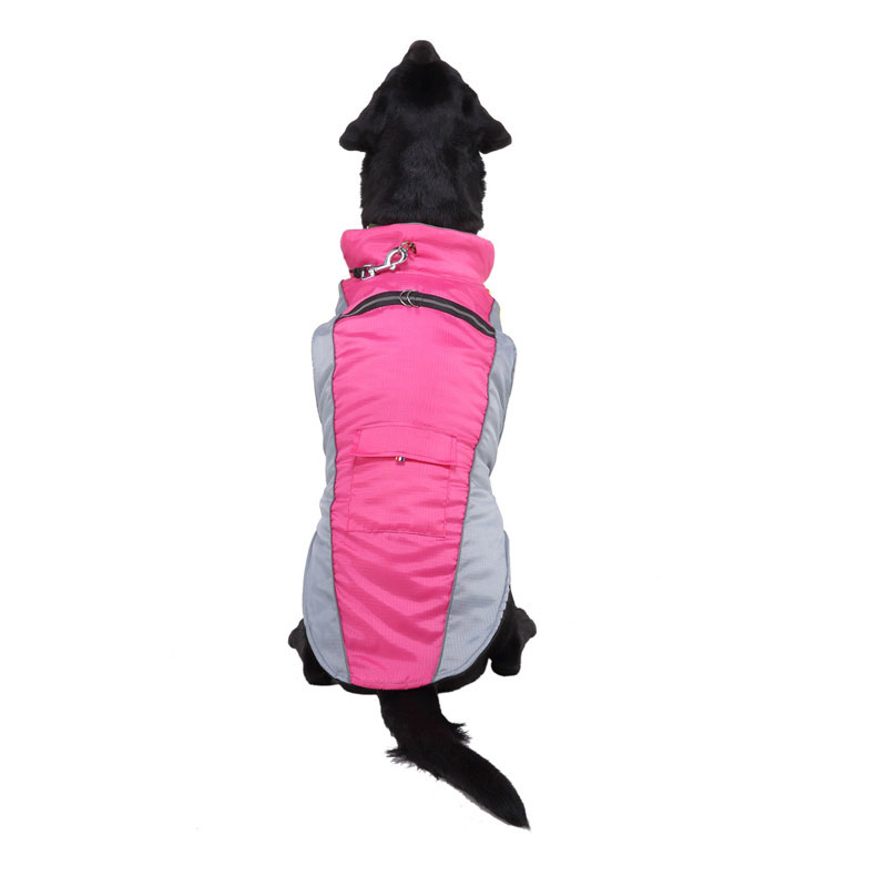 BDTHOOO ropa para perros pequeños abrigos cálidos para perros de invierno chaqueta ropa para perros ropa de abrigo de invierno mascota chaleco: rose red / XXL
