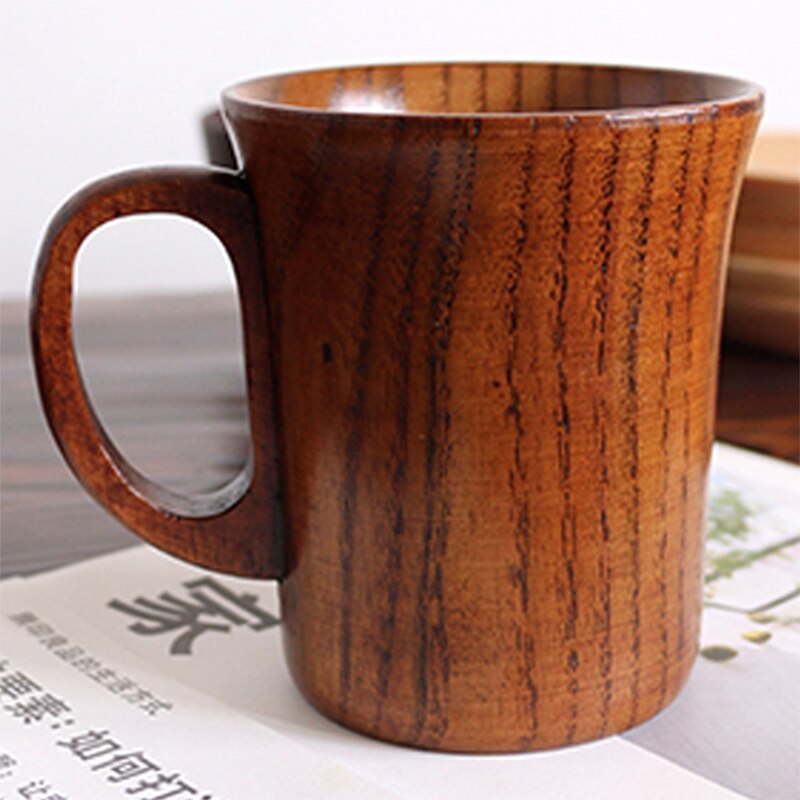 Smilatte M016 Plain Ceramic Boss Big Tea Cup Koffiemok met handvat voor papa en man, 590 ml, zwart, 2 stuks
