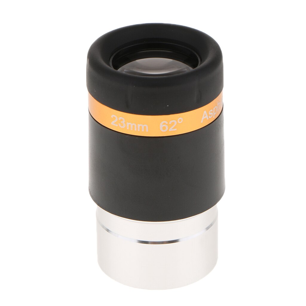 Telescope Lens 23mm Wide Angle 62 Degree Aspheric Eyepiece Fully Coated Lenses