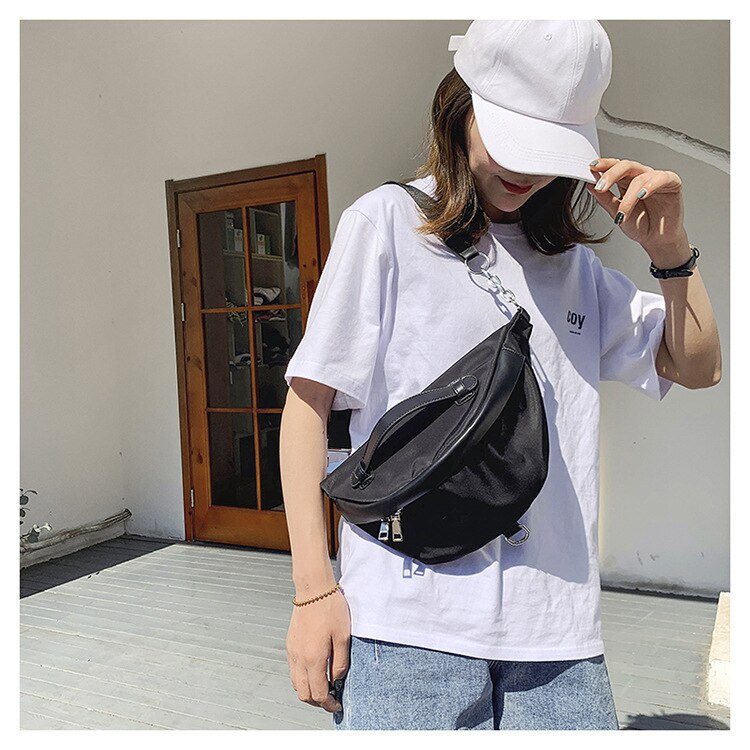 Waist bag handbags all-match one-shoulder diagonal dumpling bag chest bag