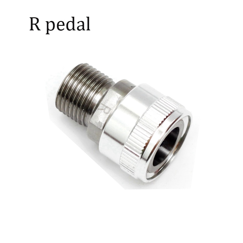 1pcs Ultralight Titanium /Stainless Quick Release Adaptors for Brompton folding Bike MKS ezy Pedals Ace Pedals