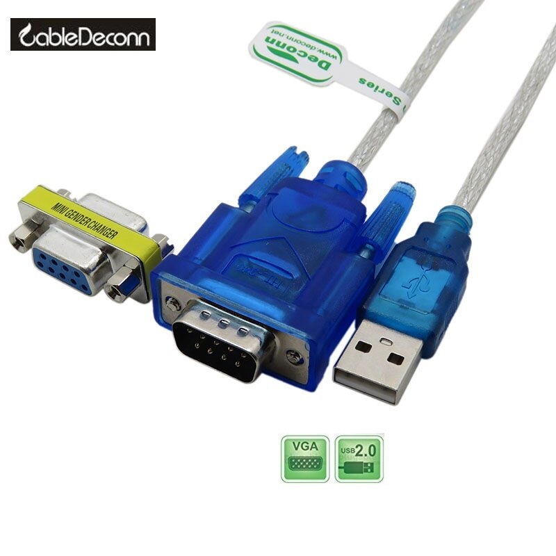 Usb to Rs232 Serial Cable Female Port Switch USB to Serial DB9 Female Serial Cable USB to COM: RS232 and Adapter