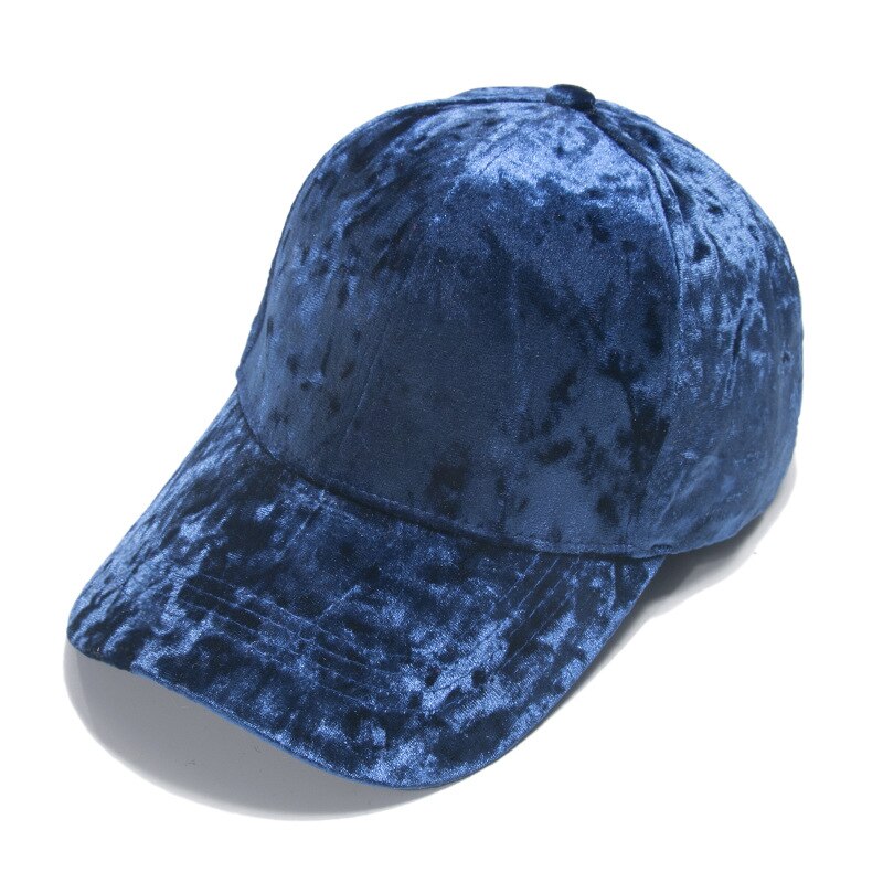 Casquette de Baseball en velours doré pour hommes et femmes, casquette coupe-vent de couleur unie