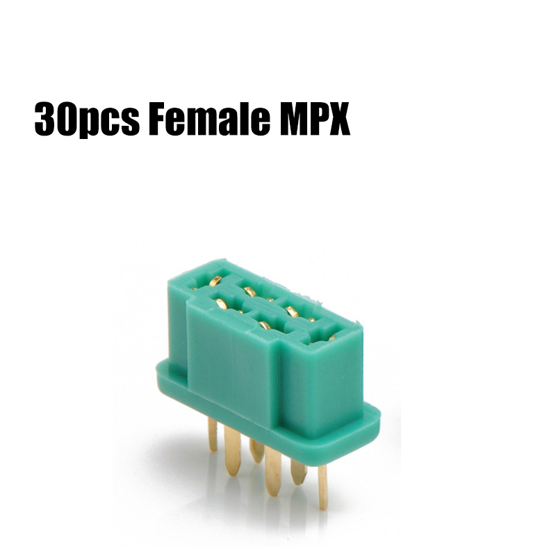 Mpx Plug 5-100Pcs MPX Multiplex Connector Male Female Plug ... – Grandado