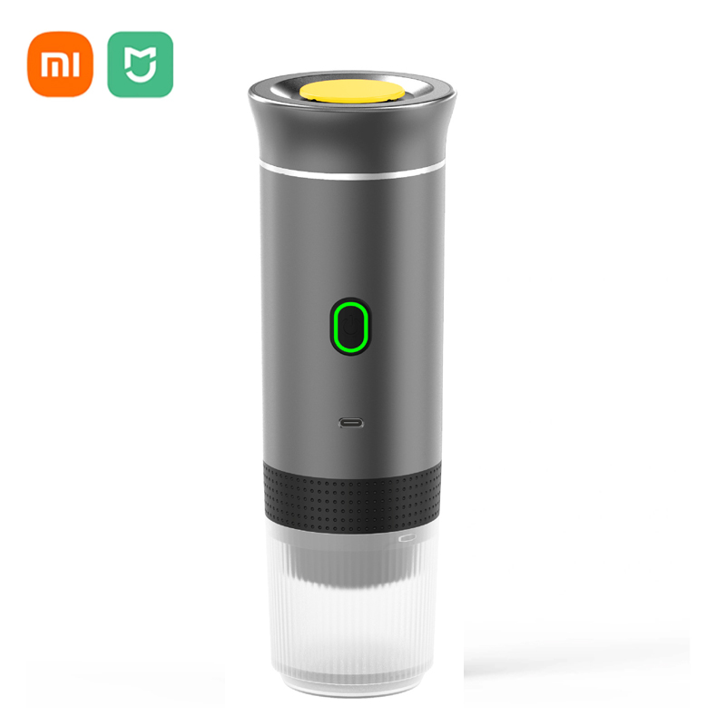 XIAOMI-cafetera eléctrica inalámbrica tipo C, recargable, 3 en 1, portátil, múltiples modos, para viaje en el hogar: Negro