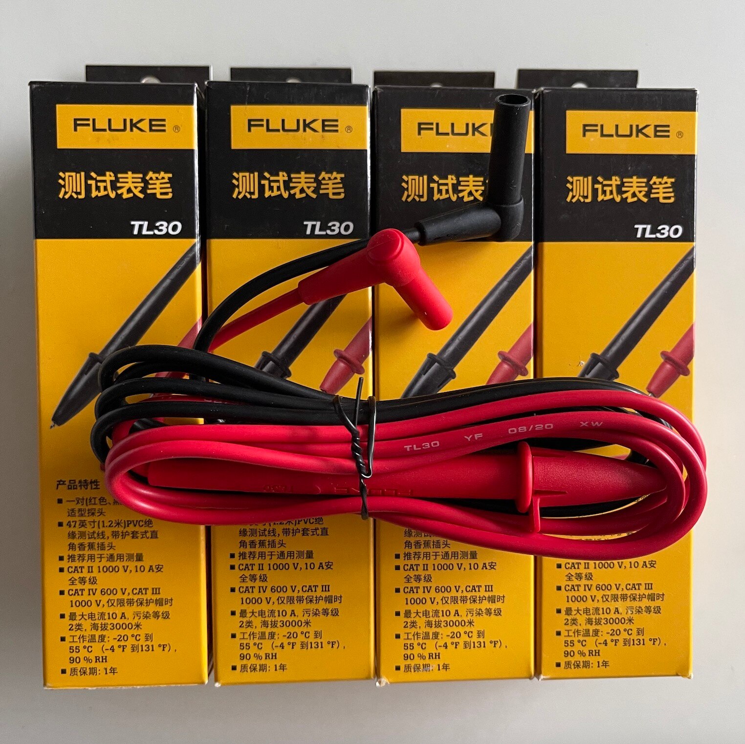 FLUKE TL75/TL76 original multimeter table pen TL30 clamp meter rod TL175 test line TL71 needle probe: TL30