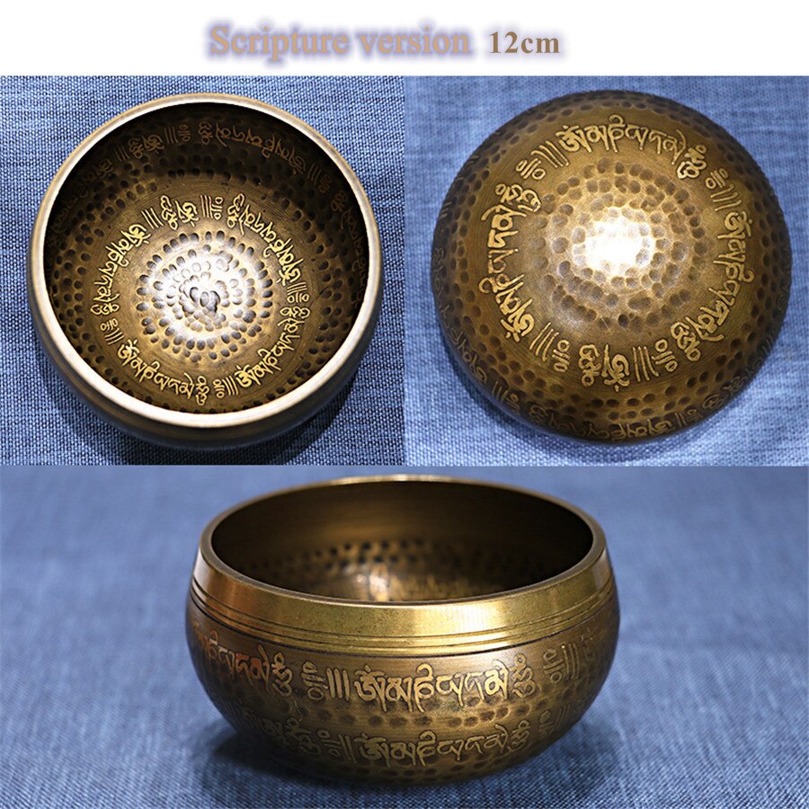 12cm Copper Singing Bowl Manual Tapping Metal Craf... – Vicedeal