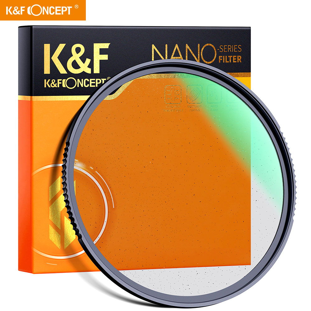 K & F Concept Nano X Black Mist 1/4 Camera Lens Filter Met Krasbestendig Groen Gecoat Speciale Effecten Voor schieten Video 49Mm