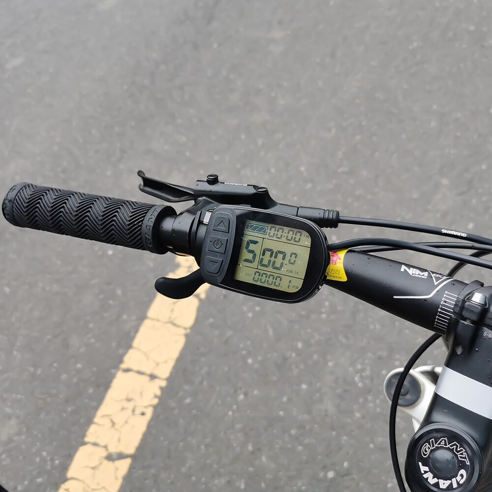 Ebike display 24v 36v 48v kt lcd 5 display elektrisk cykel kunteng kt intelligent kontrolpaneldisplay til elektrisk cykel