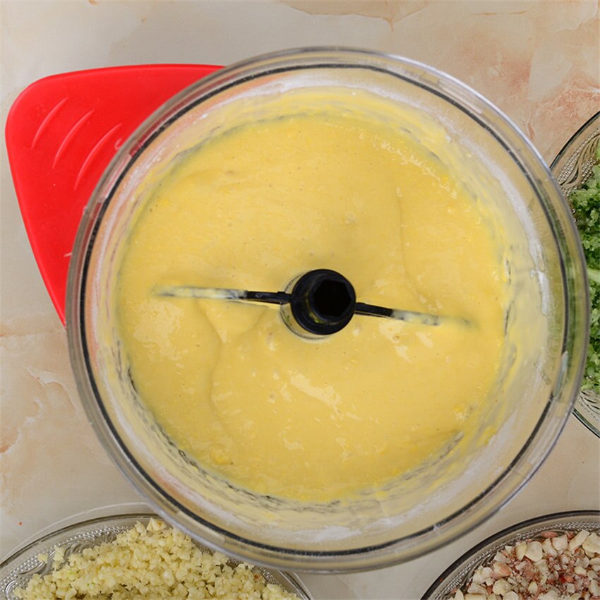 Multifunctional Kitchen Manual Food Processor Mixer Egg Blender Meat Grinder Vegetable Chopper Shredder Stainless Steel Cutter