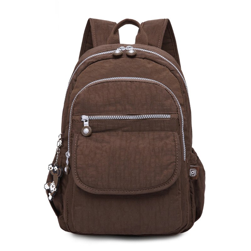 TEGAOTE Laptop Schule Rucksäcke für Teenager Mädchen Mochila feminin Rucksäcke Anti-diebstahl Wasserdichte Taschen für Männer Frauen 1503#: Braun