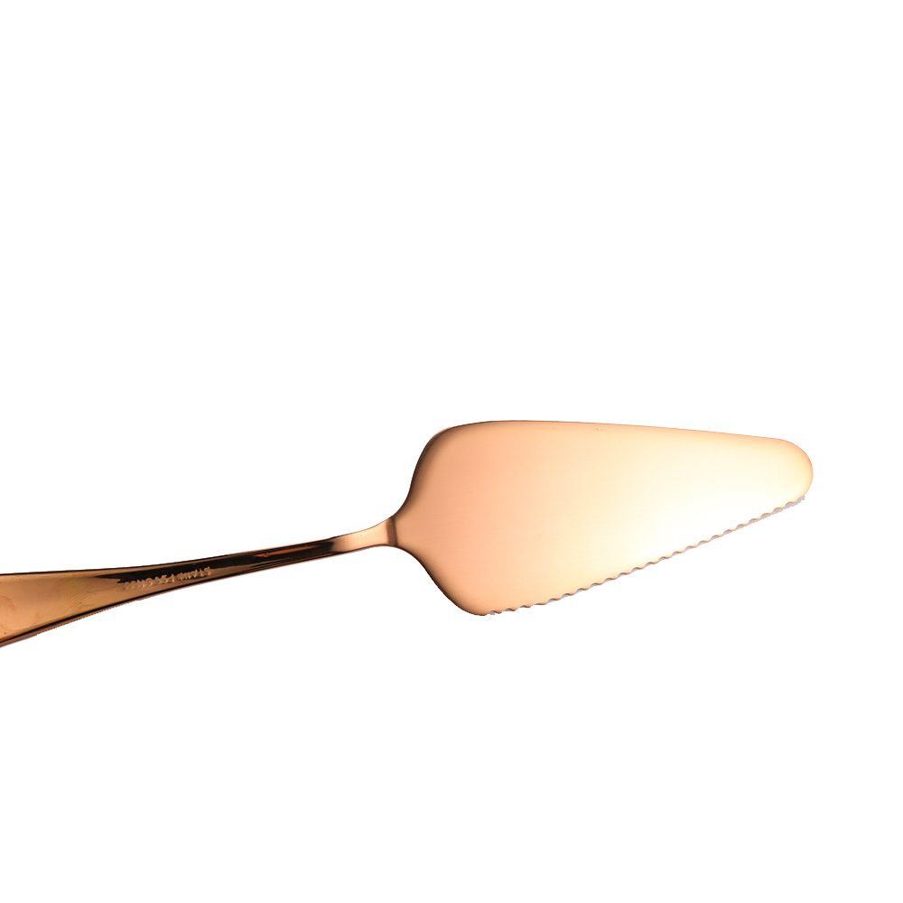 1Pc Gold/Rose Gold Baking Cake Shovel for Pie/Pizza/Cheese/Pastry Western Cooking Tools Cheese Server Divider Knives