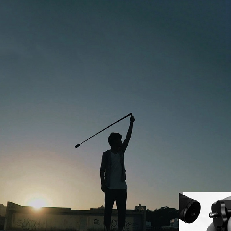 FULL-Self-Timer Frame Motion Panoramic Camera Rotation Extension Telescopic Rod For Insta360 One X
