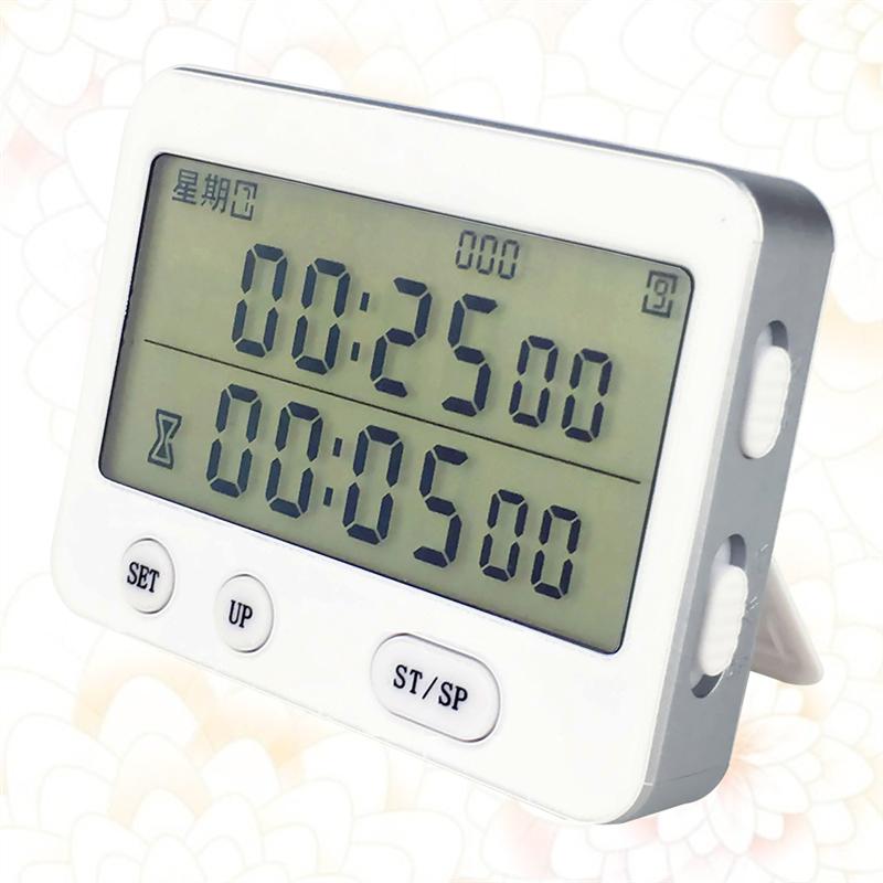 1PC Electronic Stopwatch Alarm Clock Countdown Timer for Home
