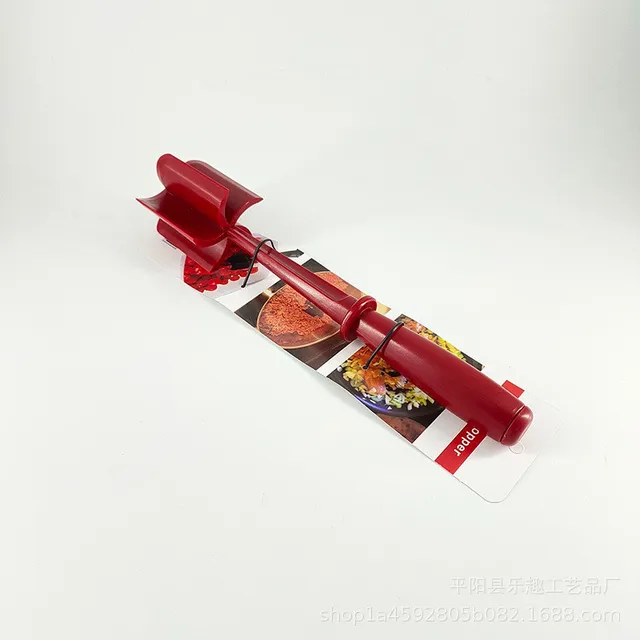 Vleeshakker Hamburger Chopper Aardappelstamper-Professioneel Multifunctioneel Hittebestendig Nylon Gemalen Rundvlees Smasher Keukengereedschap: Bruin