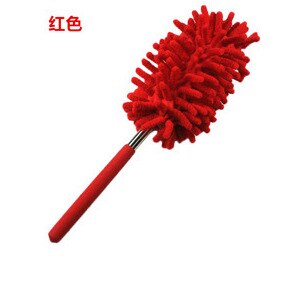 Plumero desmontable para techo de muebles de coche, Mini cepillo retráctil de fibra para limpieza de polvo, limpiador para el hogar: red