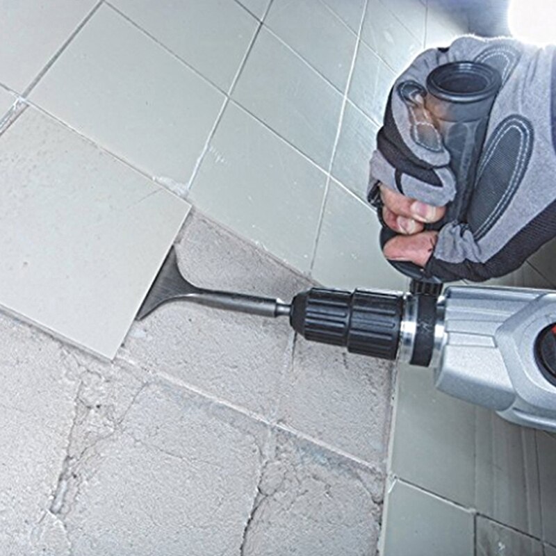 Electric Hammer Shovel SDS Plus Tile Chisel Thinset Scraper Wall Concrete Floor Scraper Power Tools