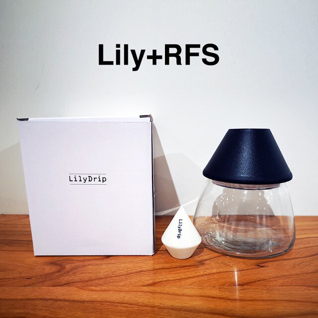 Lilydrip-transformador de gotero de café, convertidor de filtro de papel, inversor Compatible con la mayoría de gotero cónico V60, ayuda a la elaboración: Lily RFS