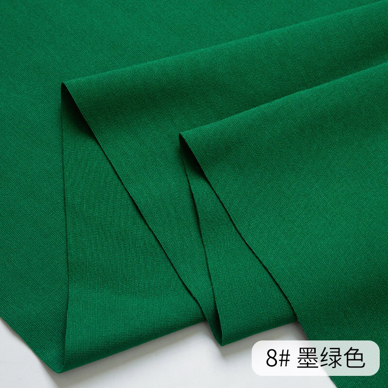 Bred 62 " bomuldspandex materiale høj elastisk side to vejs stretch strik stof t-ærmet hættetrøje kjole nederst skjorte bukser stof: Nr. .8