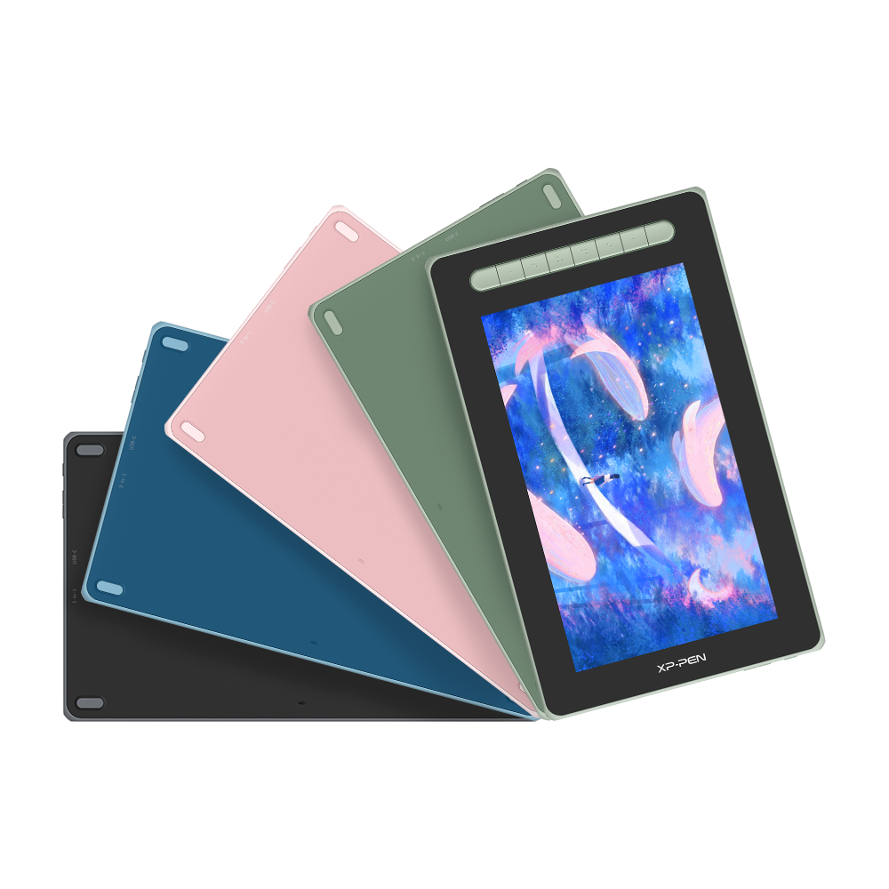 Battery-free Stylus Digital Drawing Pen for all XPPEN Graphic Tablet Models: Fuchsia