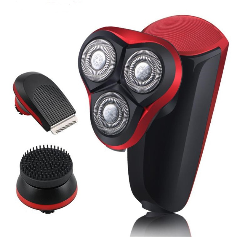 3D électrique baldhead rasoir rasoir lavable visage tondeuse homme Kit de toilettage crâne tondeuse auto rasé coupe de cheveux Balding rasage coupe