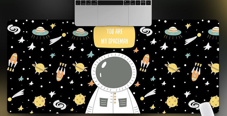 Mouse Pad Cute Desk Mats Kawaii Desk Pad Kawaii Mouse Pad Deskpad for Home Computer Keyboard Gaming Office Accessories 80x30cm: 300x800x2mm 08