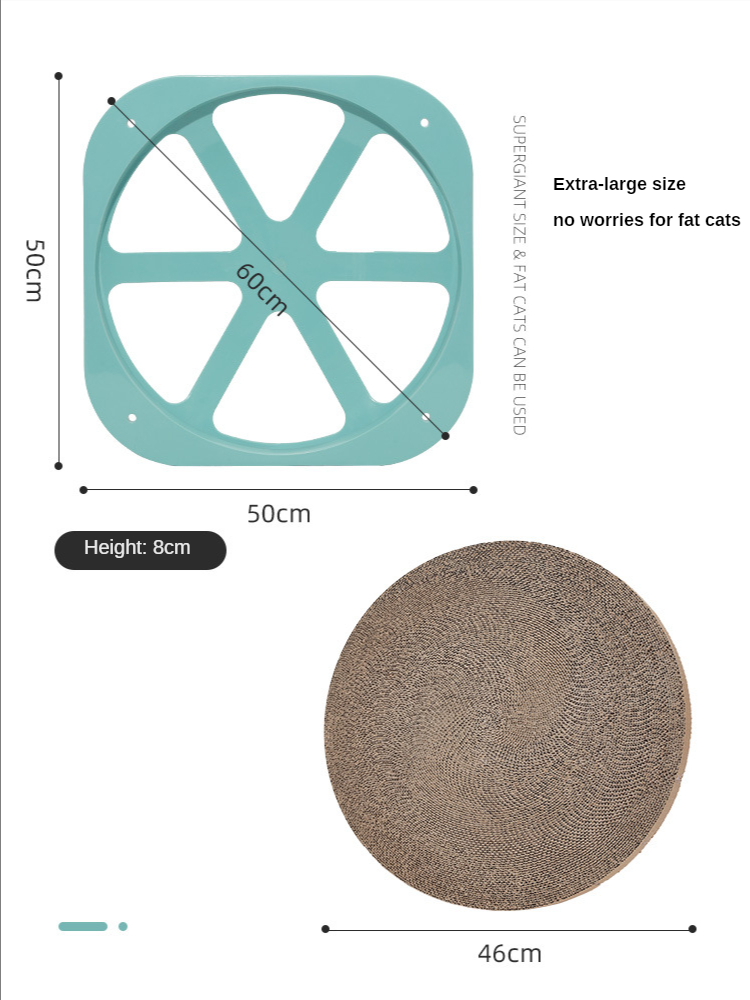 Wear-resistant Cat Scratching Post, Cat Climbing Frame, Handcrafted with Durable Sisal Material, Cat Scratchers for Indoor Cats