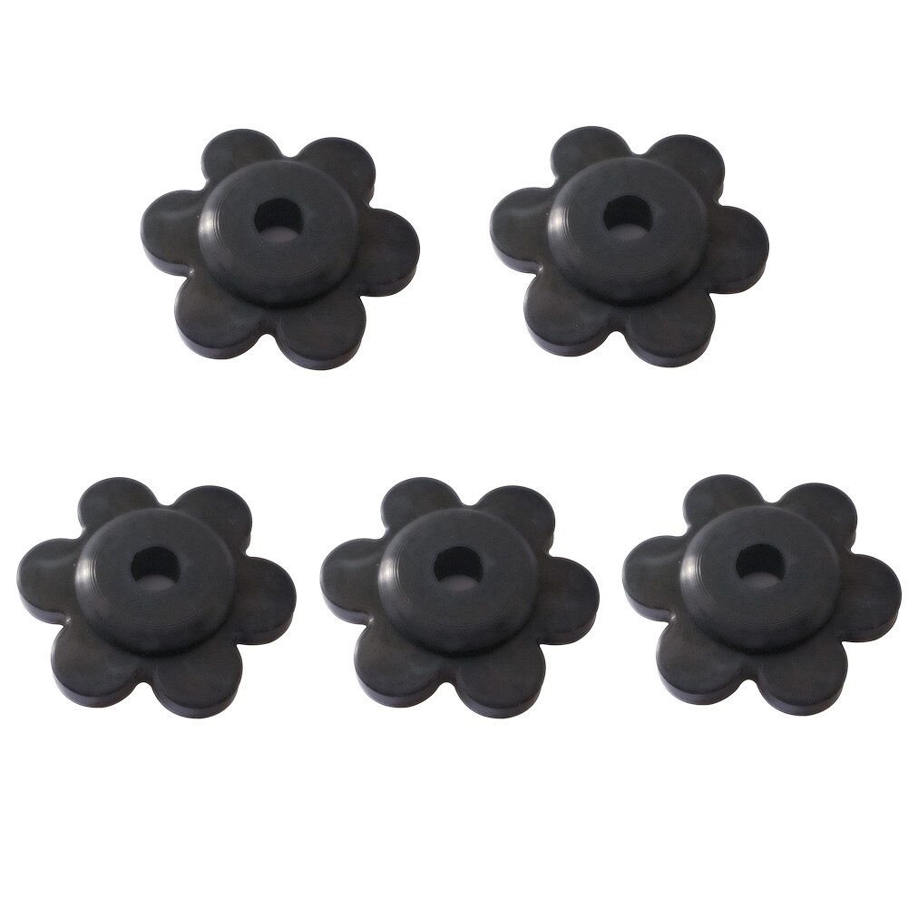 5 stuks/set vlaggenrubberstoppers voor buiten, tuinbevestiging, praktische anti-windklemmen, verstelbare handgereedschappen, paalaccessoires, terras