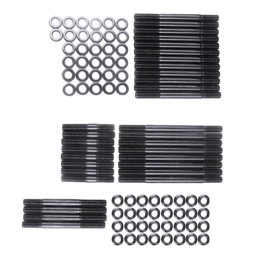 BBC Head Stud Kit Metal Heads Studs Gaskets for Chevy BBC-75