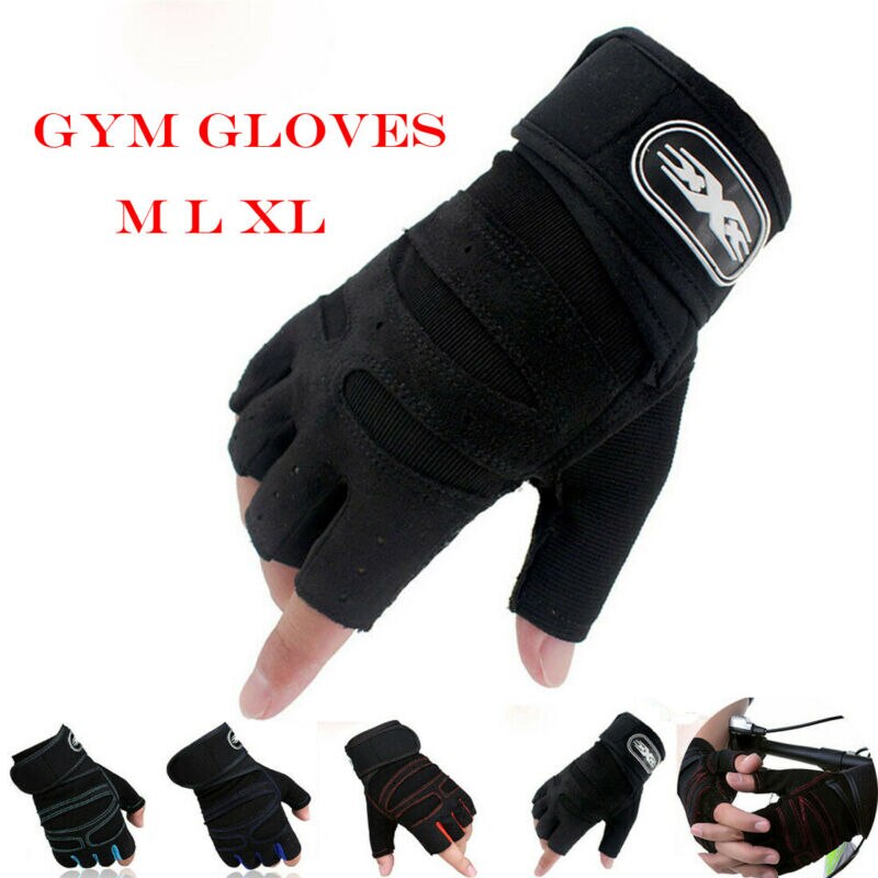 Gewichtheffen Handschoenen Mannen Training Gym Workout Bodybuilding Fitness Handschoenen