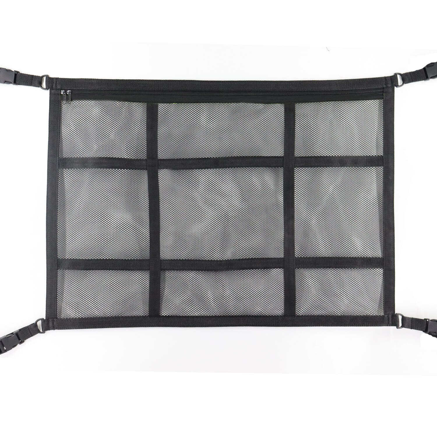 Suv Auto Plafond Opslag Netto Pocket Autodak Zak Interieur Cargo Net Ademend Mesh Zak Auto Opbergen Opruimen Interieur Accessoires: Black C