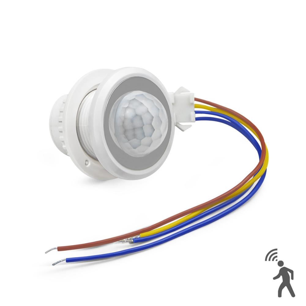 220V PIR Motion Sensor Switch ON / OFF Infrared Human body induction Sensor smart switch Auto Control Home Night Smart Lighting