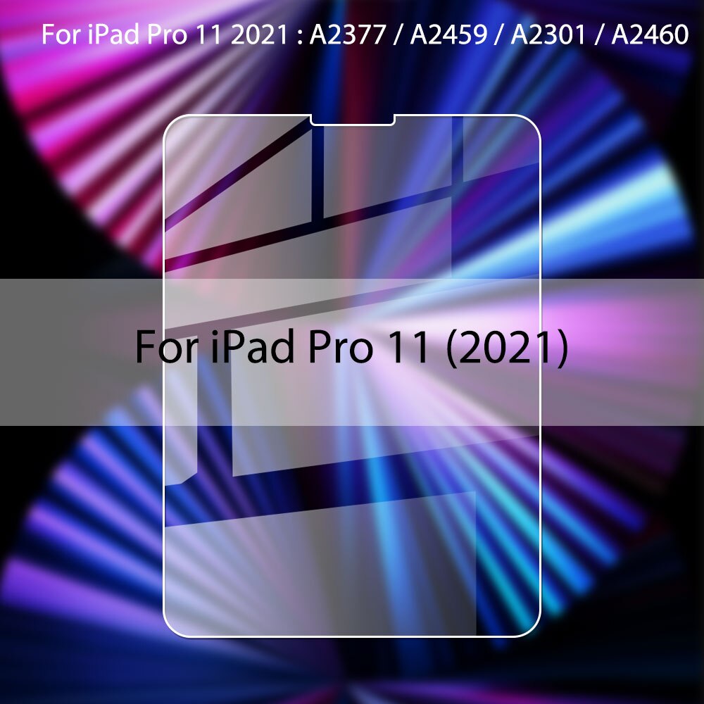 Osłona ekranu dla Ipad Air 5 4 2022 Pro 11 2020 9.7 Cal szkło hartowane dla Ipad 10.2 Mini 6 3 2 6th 5th Gen hartowane: For ipad Pro 11 2021