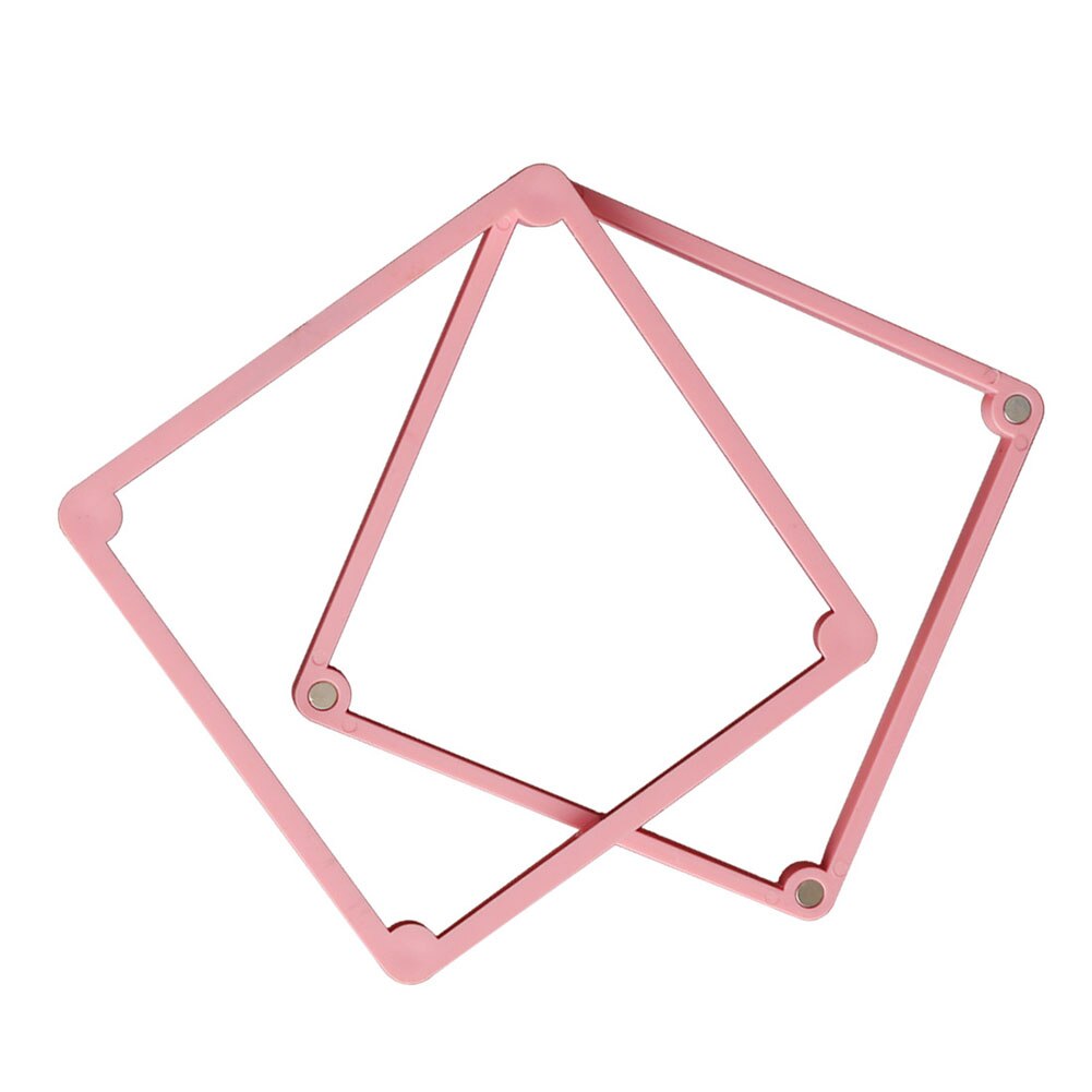 Cake Stencil Bevestiging Frame Magnetische Cookie Stencil Houder Bakken Decorating Frame