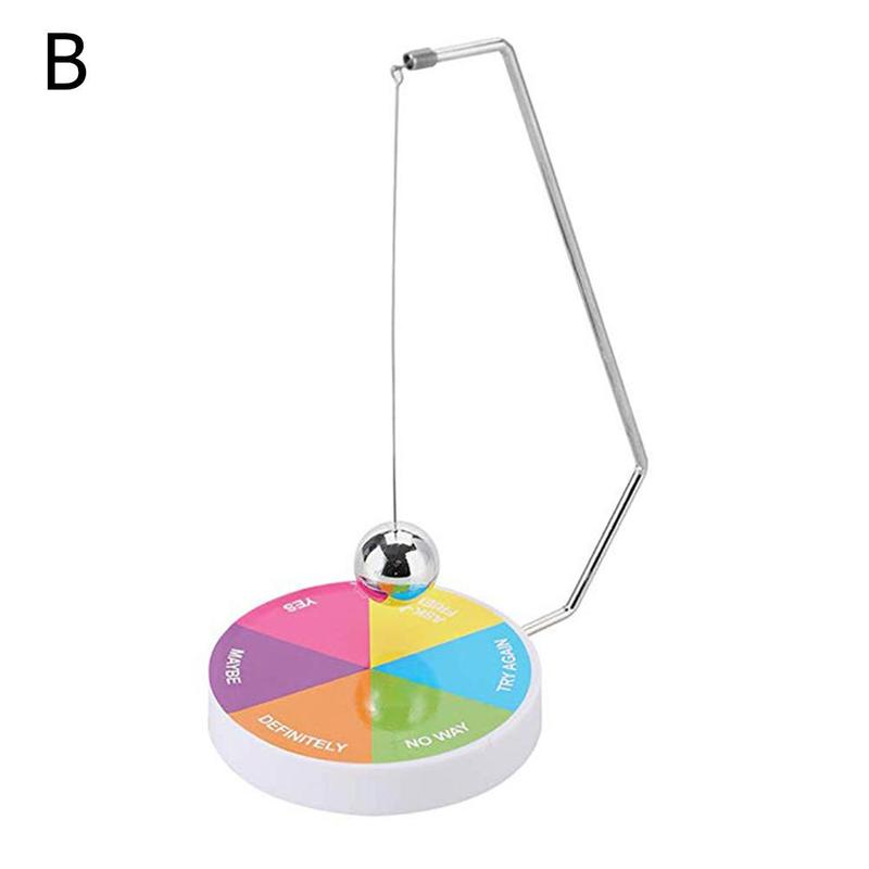Juego de péndulo oscilante magnético, mesa dinámica, péndulo decorativo, , decoración, divertido, juguete, accesorios de mesa oscilante magnética: b
