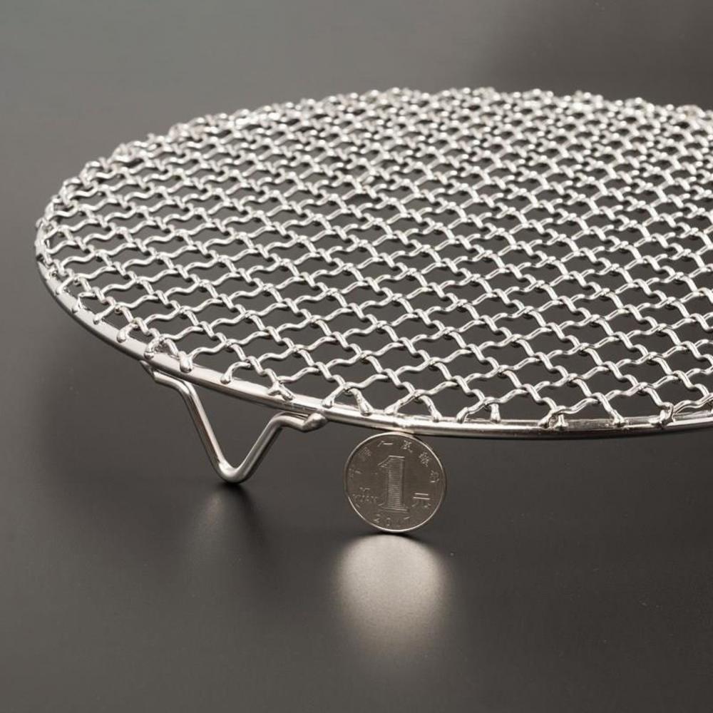 Stainless Steel Round Kitchen Steaming Cooking Grilling Rack for Air Frying Pot