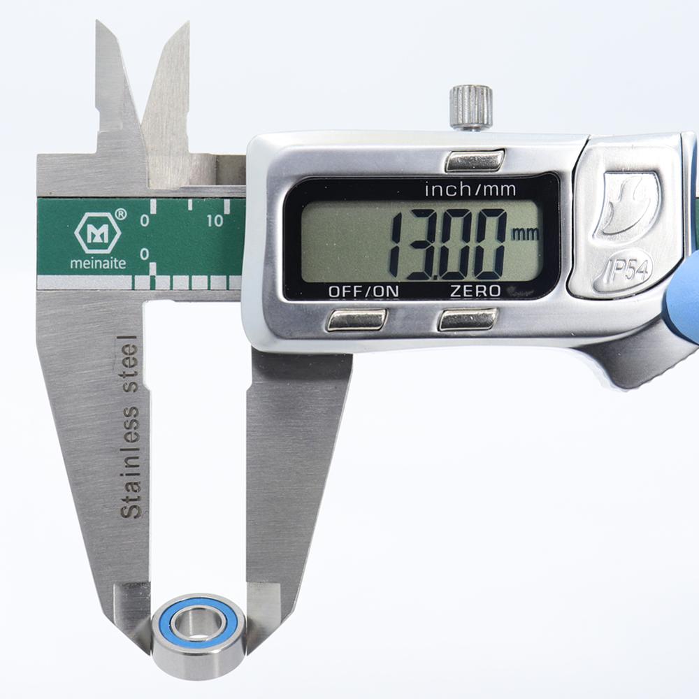 686-2RS Bearing ABEC-3 ( 10 PCS ) 6x13x5 mm Miniature 686RS Ball Bearings 618/6RS Blue Sealed 686 2RS Rulman