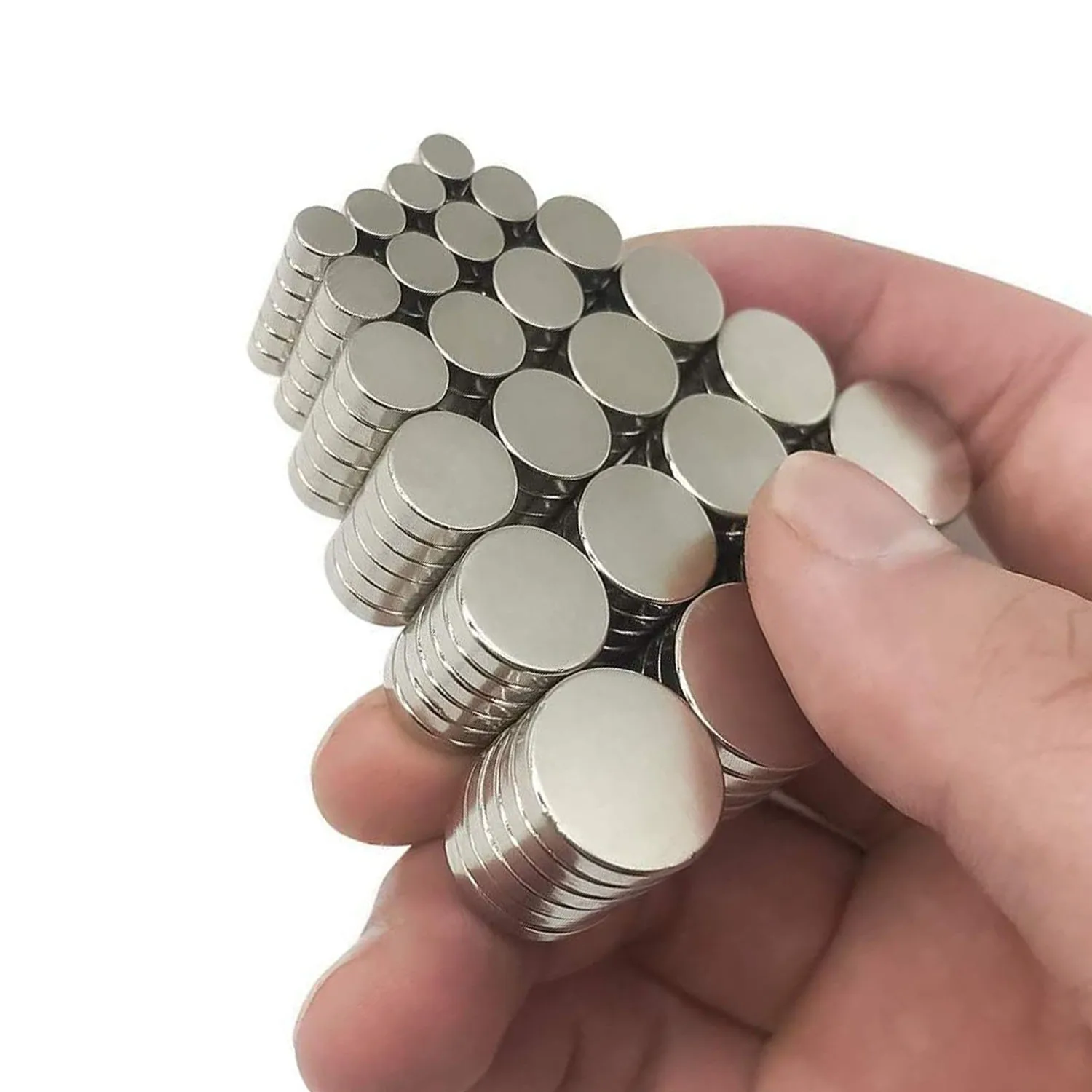 Powerful Magnets Super Strong Round Magnet Refrigerator Magnet for Fridge, DIY, Building, Scientific, Craft, and Office Magnets