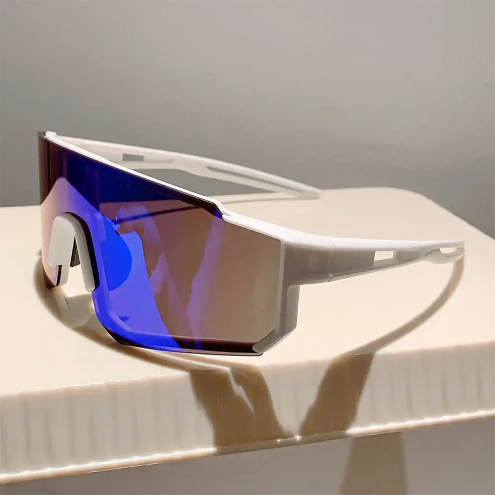 Outdoor Sport Goggle Skiing Eyewear Cycling Sunglasses Women For Men Brand Sun Glasses Popular Punk Skiing Windproof Shades: Red