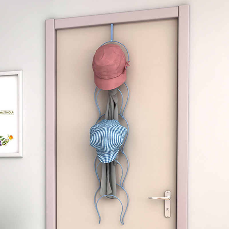 Perchero para gorras de béisbol, organizador para el hogar, colgador para puerta de armario, ganchos para Bata