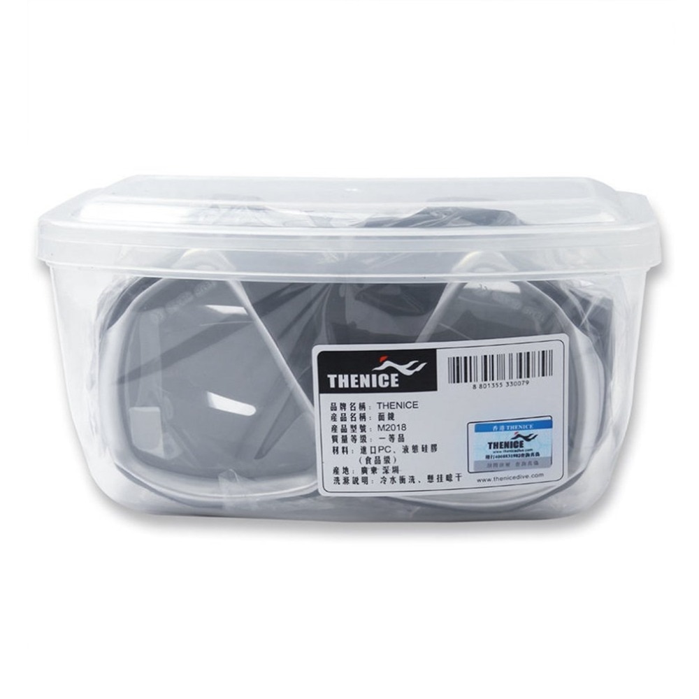 Heavy duty dykking snorkelmaske vernebriller hard pvc etui svømmebriller linser oppbevaringsboks container