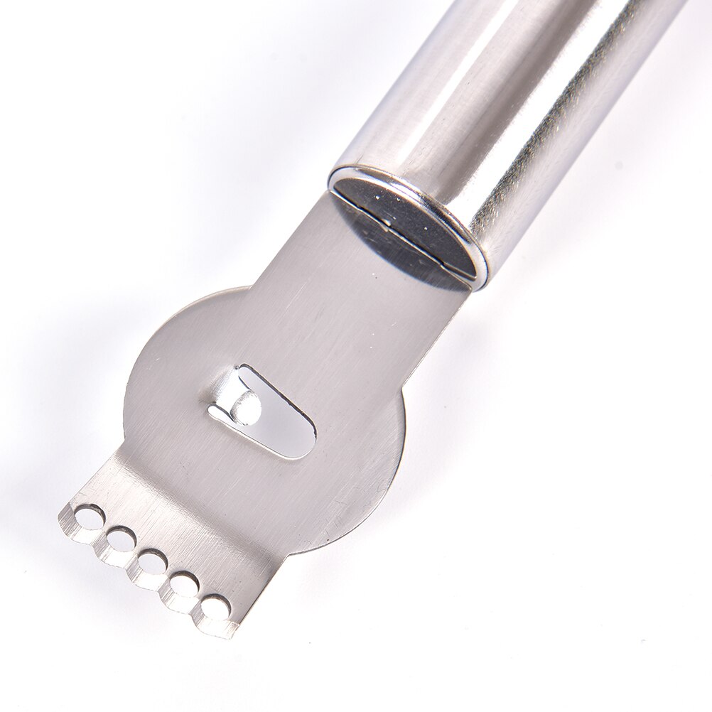 1 stuk roestvrijstalen citroen- en sinaasappelschiller, rasp, groenteschiller, handgrepen voor het schillen van fruit en andere keukenbenodigdheden