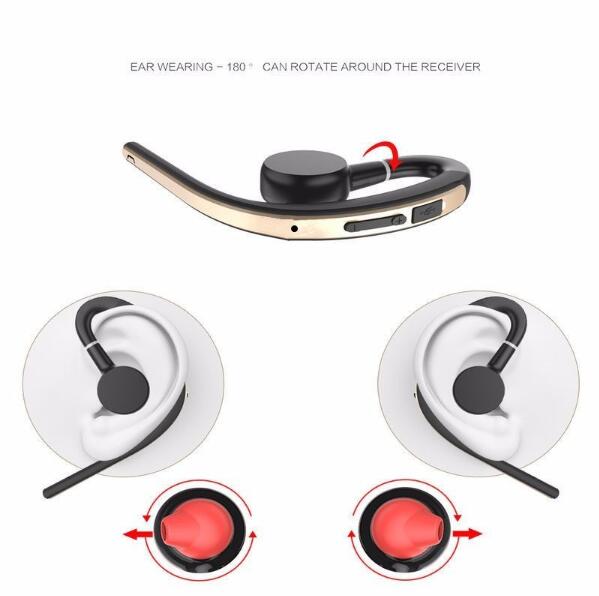 Handsfree Bluetooth Headsets Oortelefoon Draadloze Transpiratie Sport Bluetooth Hoofdtelefoon Met Microfoon Voice Control Koptelefoon Met Oordopjes