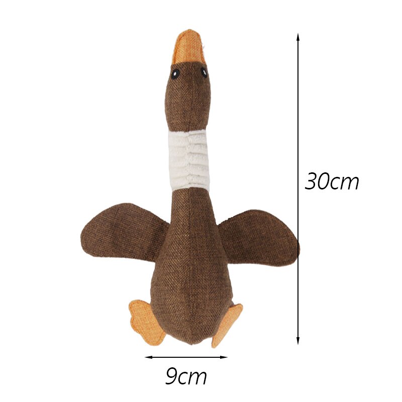 Teeth Cleaning Pet Dog Chew Toys for Small Medium Dogs French Bulldog Pug Squeaky Puppy Cat Plush Toy masoctas Shop Accessorios: Brown Dayan