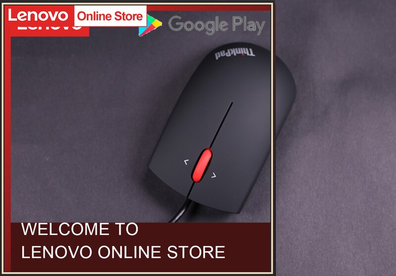 Lenovo ThinkPad OB47153 laptop IBM red dot wired Black mouse 1000 DPI USB pc mouse support laptops and desktop computer mouse