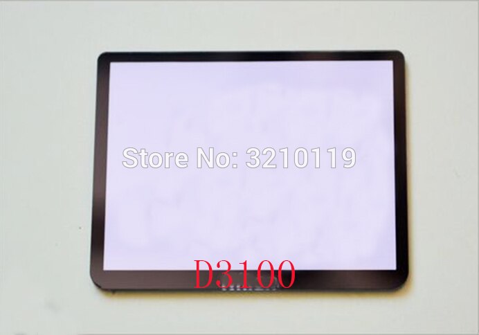 Lcd-scherm Etalage (Acryl) Outer Glas Voor NIKON D3100 Screen Protector + Tape