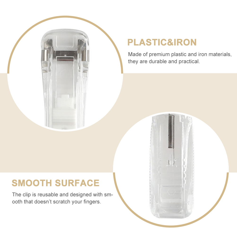 1 Set of Portable Stapler Book Binding Tools Paper Clips Dispenser for Office