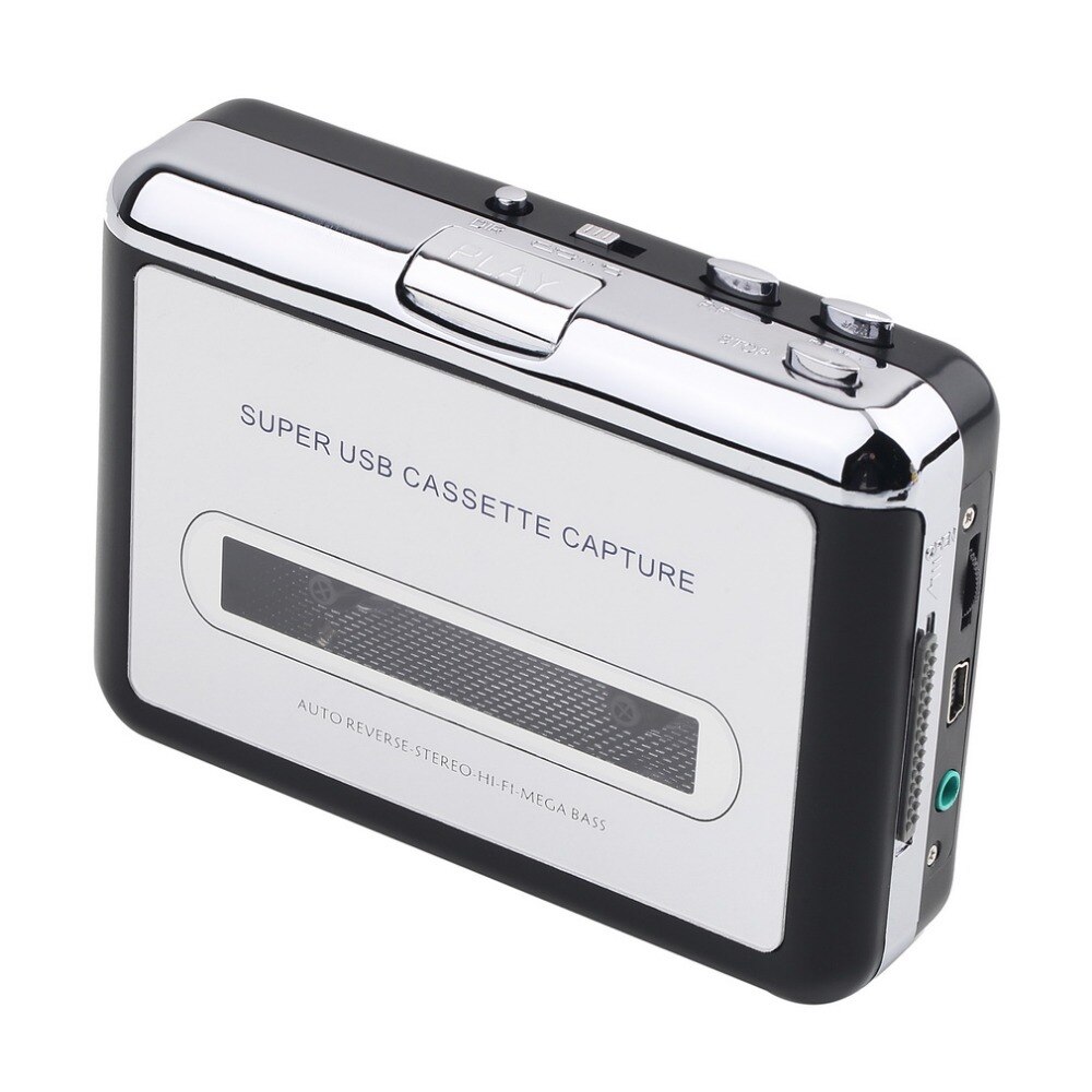 Portable USB Cassette Player Capture Cassette Recorder Converter Digital Audio Music Player